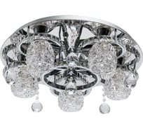 Люстра De City Мадлен 5х40W E14+46W LED 220 V пульт 424011505