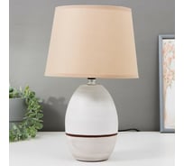 Настольная лампа RISALUX 16399/1 E14 40Вт серый 22х22х37 см 5448861