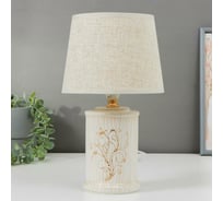 Настольная лампа RISALUX 16404/1 E14 40Вт бежевый 17х17х29 см 5448868