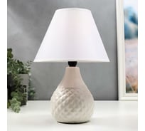 Настольная лампа RISALUX 16369/1WT E14 40Вт белый 20х20х30 см 5448830