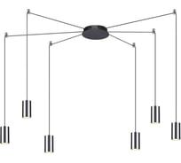 Подвес ODEON LIGHT "паук" металл GU10 LED 60W LUCAS 3897/6
