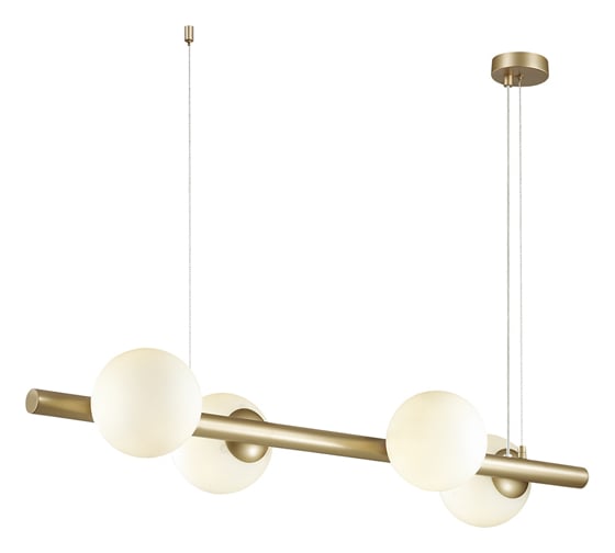 Подвес ODEON LIGHT стекло E14 4х40W ALTA 4098/4