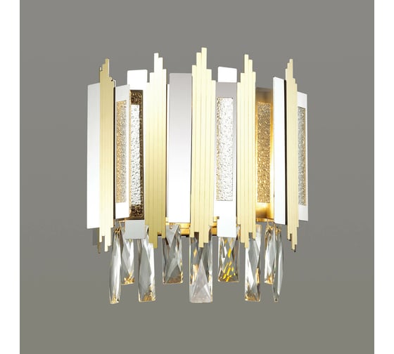 Бра ODEON LIGHT металл, стекло E14 2х40W RUNA 4635_2W