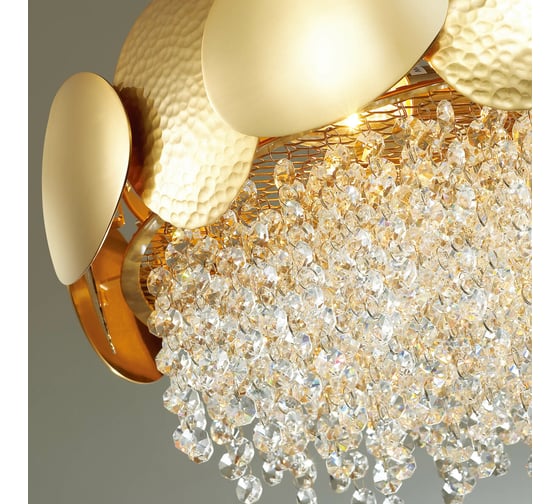 Бра ODEON LIGHT металл, хрусталь G9 2х40W ULLA 4636_2W