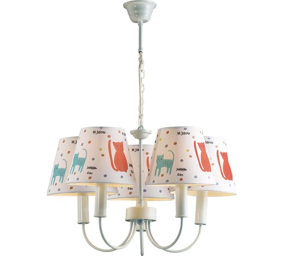 Люстра ODEON LIGHT E14 5*40W CATS 2279/5 1