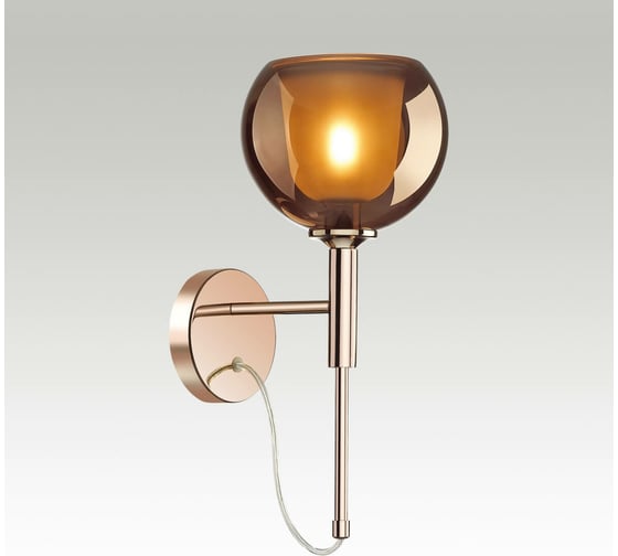 Бра ODEON LIGHT E14 1*40W LEVA 4696/1W