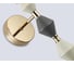 Светильник настенный Ambrella Light GD GR золото серый E14 max 40W LH75409 5