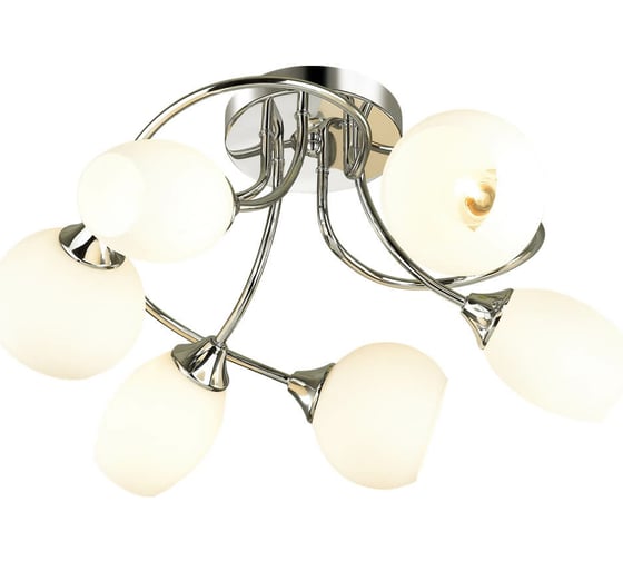 Потолочная люстра LUMION стекло E27 6*60W ALEXIS 4552/6C 1