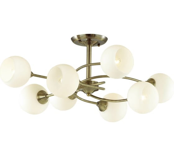 Потолочная люстра LUMION стекло E27 8х60W DANIELLA 4537/8C