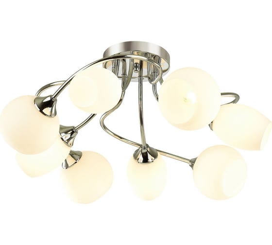 Потолочная люстра LUMION стекло E27 8х60W ALEXIS 4552/8C 1