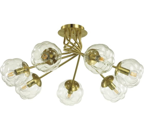 Люстра потолочная LUMION стекло E14 7*40W BREANA 4556_7C