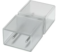 Комплект коннекторов OGM прямой для соединения светодиодной ленты 220В, smd2835, 60д/м, 5шт. AC-01