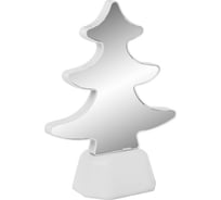 Светодиодный зеркальный ночник OGM Елка, зеленый, 3хАА, пластик, 144x70x190мм. NL-10