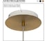 Подвесной светодиодный светильник Citilux SIGNATURE бронза CL247063 14
