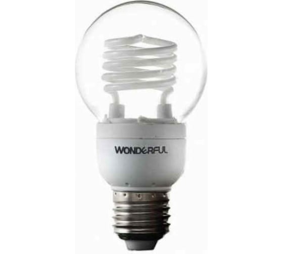 Энергосберегающая лампа Wonderful WDFG-4 GOLD CATHODE LAMP 7W/E27/4100 900415 1