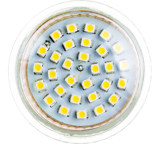 Светодиодная лампа Nord-Yada GU 5.3 (SMD) (24 диода) 2W/220V/MR16/4100K 903009