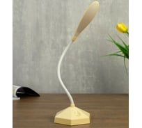 Настольная лампа RISALUX 23769/1 LED 4Вт USB АКБ бежевый 9х10х36 см 4734794
