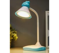 Настольная лампа RISALUX 58074/1BL LED 5Вт синий 13,5х16х44см 5043829