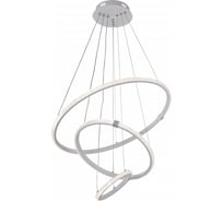 Люстра Росток DK06360/3 PR WT+CR белый/хром 128W LED 3000K-6000K d610 ПДУ(ИК) диммер, HN24 988387494