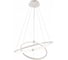 Люстра Росток DK06360/2 PR WT+CR белый/хром 108W LED 3000K-6000K d610 ПДУ(ИК) диммер, HN24 988387493 1