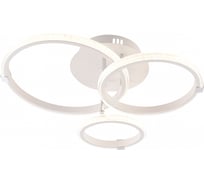 Люстра Росток DK06354/3 PR WT+CR белый/хром 78W LED 3000K-6000K d505 ПДУ(ИК) диммер, HN24 988387474