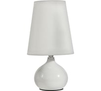 Настольная лампа RISALUX 99035/1 1х40Вт Е27 белый 15х15х29 см 4733872