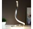 Настольная лампа RISALUX 16607/1BK LED 6Вт серебро 19,5х19,5х35 см 6248040 6