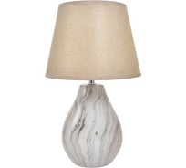 Настольная лампа RISALUX 32154/1 E14 40Вт бежевый 22х22х38 см 4767549