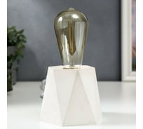 Настольная лампа RISALUX 4430/1 E27 60Вт белый 10х10х10 см 4862898