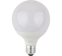 Светодиодная лампа ЭРА LED G90-15W-2700K-E27 диод, шар декор, 15Вт, теплый свет Б0049077