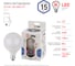Светодиодная лампа ЭРА LED G90-15W-6000K-E27 диод, шар декор, 15Вт, холодный свет Б0049079 4