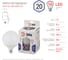Светодиодная лампа ЭРА LED G120-20W-6000K-E27 диод, шар декор, 20Вт, холодный свет, E27 Б0049082 4