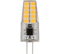 Светодиодная лампочка ЭРА STD LED-JC-2,5W-220V-SLC-827-G4 G4, 2,5Вт, силикон, капсула, теплый белый свет Б0049091