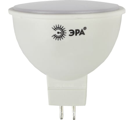 Светодиодная лампа ЭРА LED MR16-4W-860-GU5.3 диод, софит, 4Вт, холодный свет, GU5.3 Б0049068