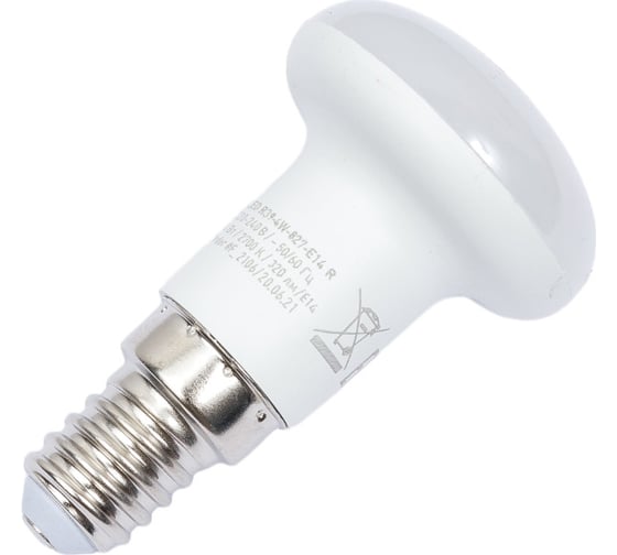 Светодиодная лампа ЭРА RED LINE LED R39-4W-827-E14 R E14 4Вт рефлектор, теплый белый свет, Б0052442 1