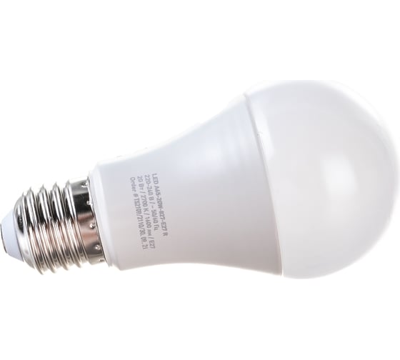 Светодиодная лампа ЭРА LED A65 20W 827 E27 R E27 20Вт груша теплая белая Б0050687