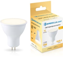 Лампа светодиодная Ambrella Light LED MR16 13W IC GU5.3 2700K 175-265V 161303
