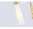 Светильник подвесной Ambrella Light GD WH золото белый G9max 28W LH75367 4