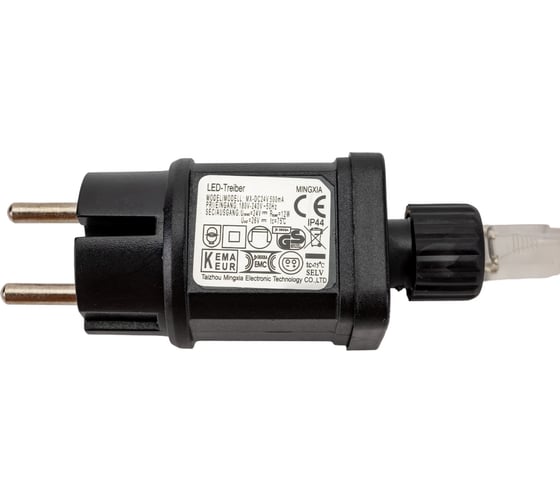 Трансформатор для подключения низковольтных гирлянд ЭРА ENIT31 220V/24В, IP44 Б0051904