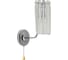 Бра настенный Rivoli Ifa 1063-401 1хЕ14 40 Вт хрусталь, с выключателем Б0070169 2