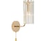 Бра настенный Rivoli Zoe 1064-401 1хЕ14 40 Вт хрусталь, с выключателем Б0070172 1