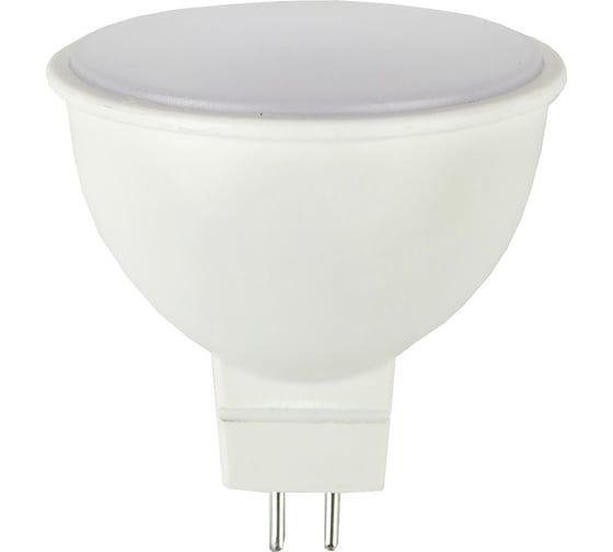 Светодиодные лампочки ЭРА ЭКО LED MR16-5W-827-GU5.3 R GU5.3 5Вт софит, теплая белая Б0050230 1