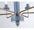 Светильник светодиодный Ambrella Light на штанге GD WH GB золото белый серо-синий 10W 3000K LH53124 5