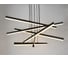 Светильник светодиодный подвесной (подвес) Rivoli Mabel 6183-201 LED 120 Вт 3000-6000К чёрный, с пультом Б0068430 5