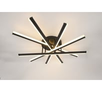 Светильник потолочный светодиодный Rivoli Aurora 6181-201 LED 110 Вт 3000-6000К чёрный, с пультом Б0068476