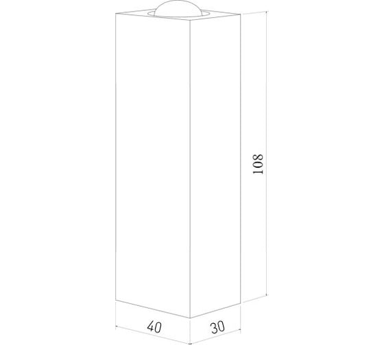 Настенный светильник Elektrostandard - 40110 LED Petite сталь a056601
