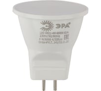 Светодиодная лампа ЭРА LED MR11 4W 860 GU4 диод, софит, 4Вт, холодный свет, GU4 Б0049067
