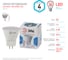 Светодиодная лампа ЭРА LED MR11 4W 840 GU4 диод, софит, 4Вт, нейтральный свет, GU4 Б0049066 4