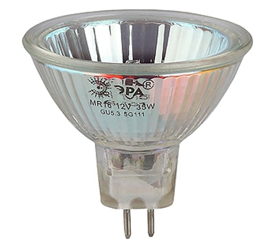 Галогенная лампа ЭРА софитная, 35 Вт, GU5.3, MR16, 35W, 12V CL Б0051797 1
