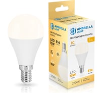 Лампа светодиодная Ambrella Light LED P45 13W IC E14 2700K 175-265V 451313